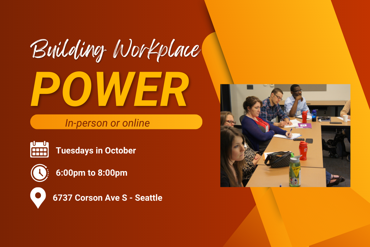 Building Workplace Power - Tuesdays in October