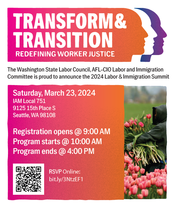 labor and immigration summit flyer